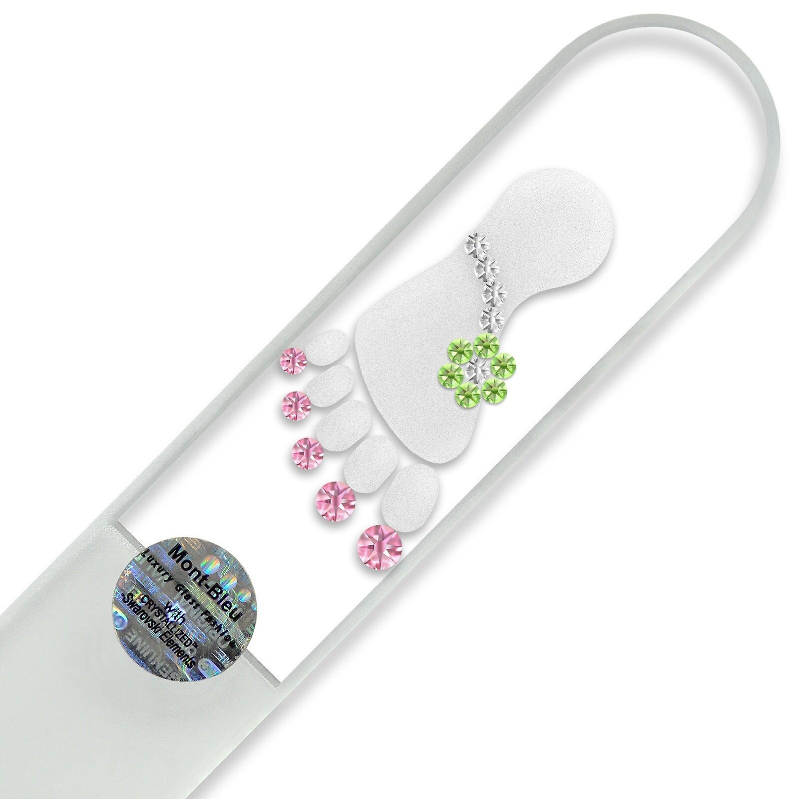 Large Crystal Nail File Foot 365-2 - Peridot - Crystal