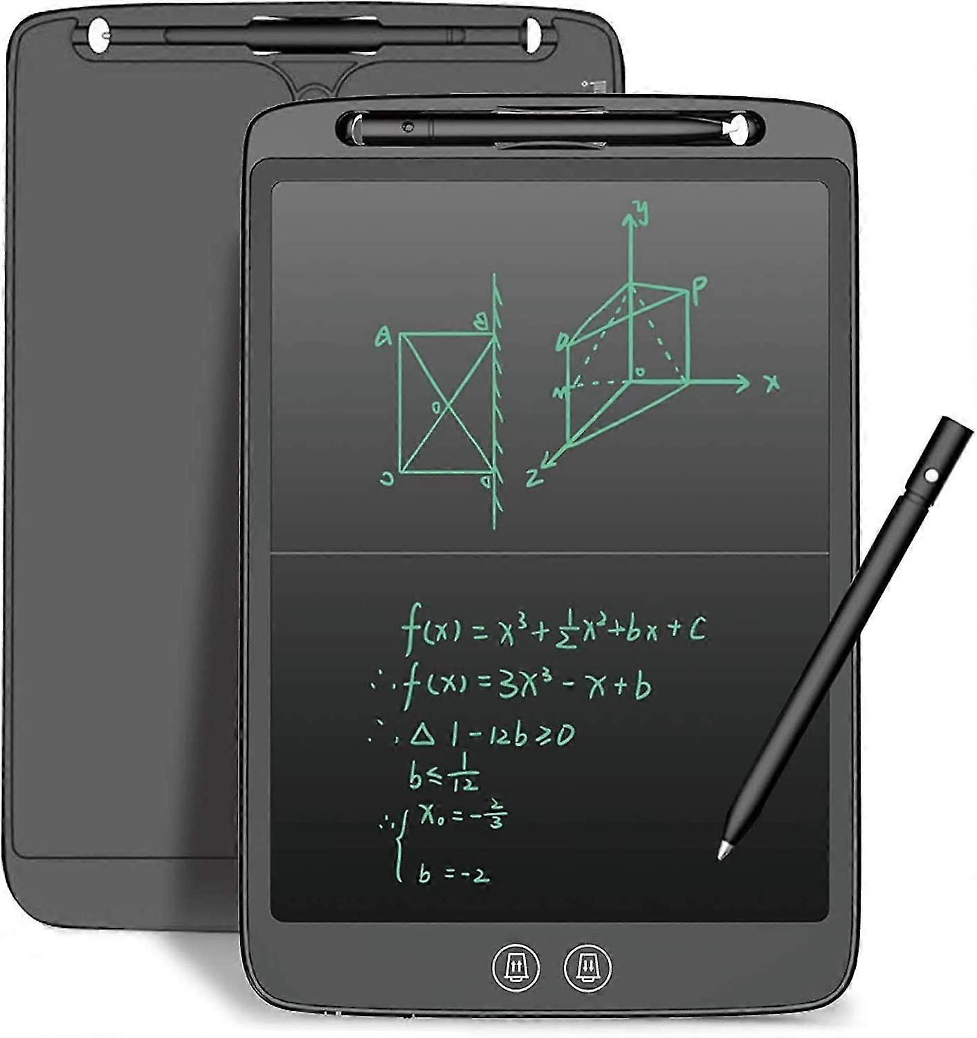 Lcd Writing Tablet 12 Inch With Latest High-tech Split Screen Writing And Erasing Function Drawing Tablet, Reusable Drawing Tablet Birthday Gift,1pcs