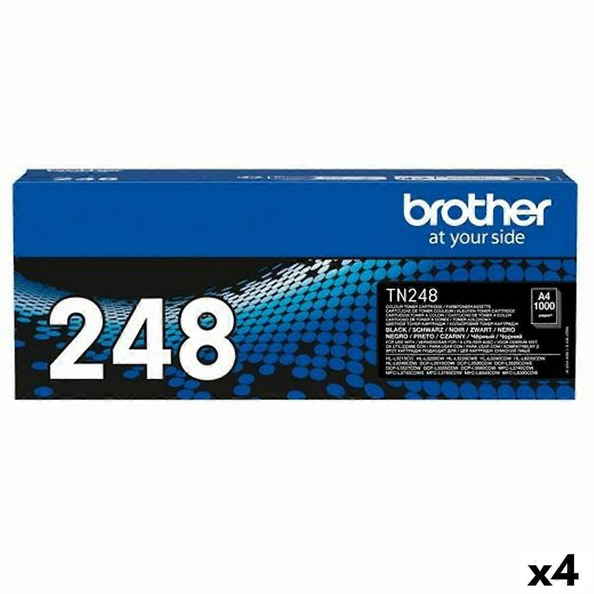 Toner Brother TN248 Μαύρο (4 μονάδες)