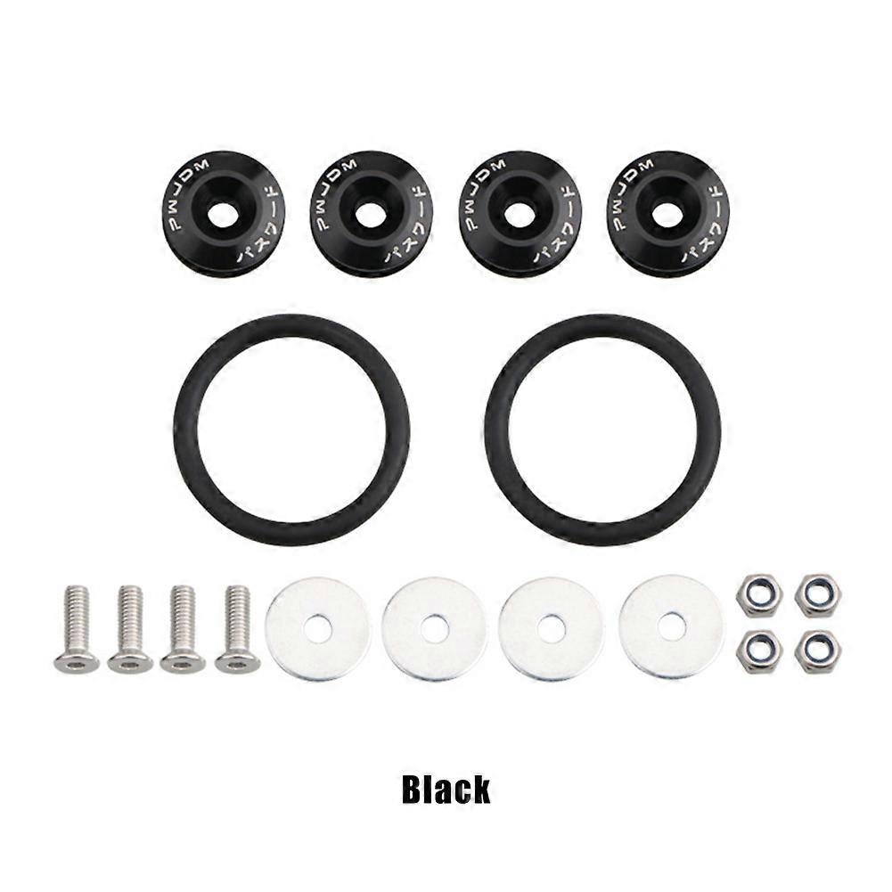 Universal Jdm Aluminum Quick Release Fasteners Front Bumper Rear Bumper Hatch Cover Surround Fixing Buckle Jdm Accessories