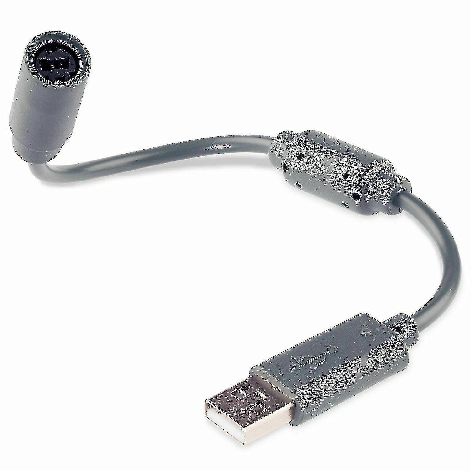 Usb Breakaway Cable Adapter For Microsoft Xbox 360 Wired Controller Grey