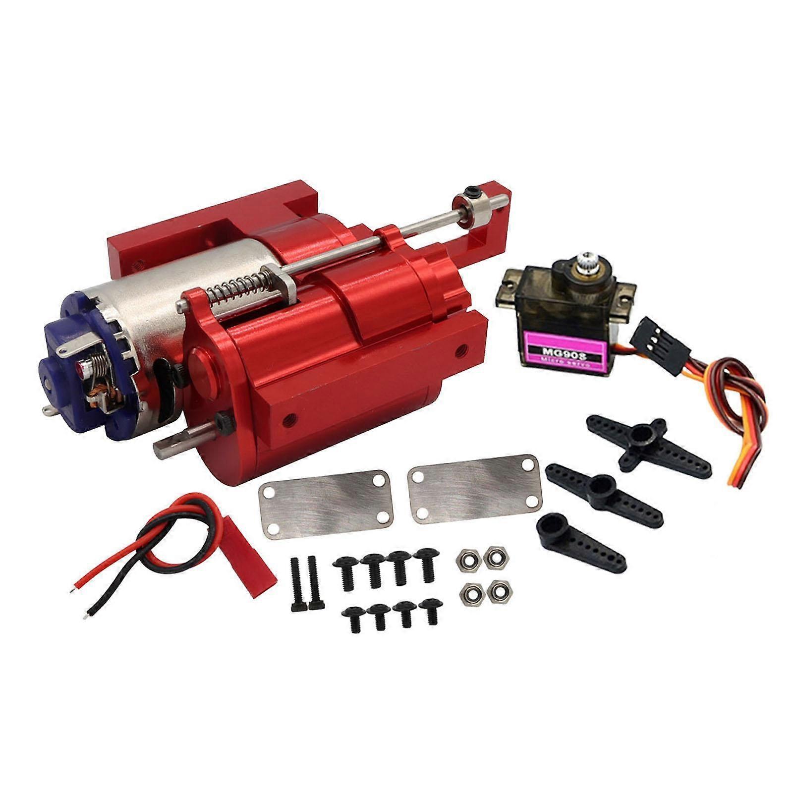 Scala 1:12 Cambio RC Modello Di Veicoli Parti per C24, Gas, D90 91 96 98 99S Camion rosso