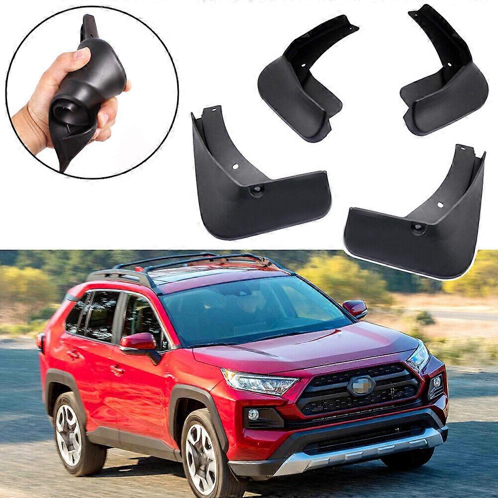 1Set Stänkskydd Stänkskydd Stänkskärm Fender för 2019-2024 Toyota RAV4 Adventure