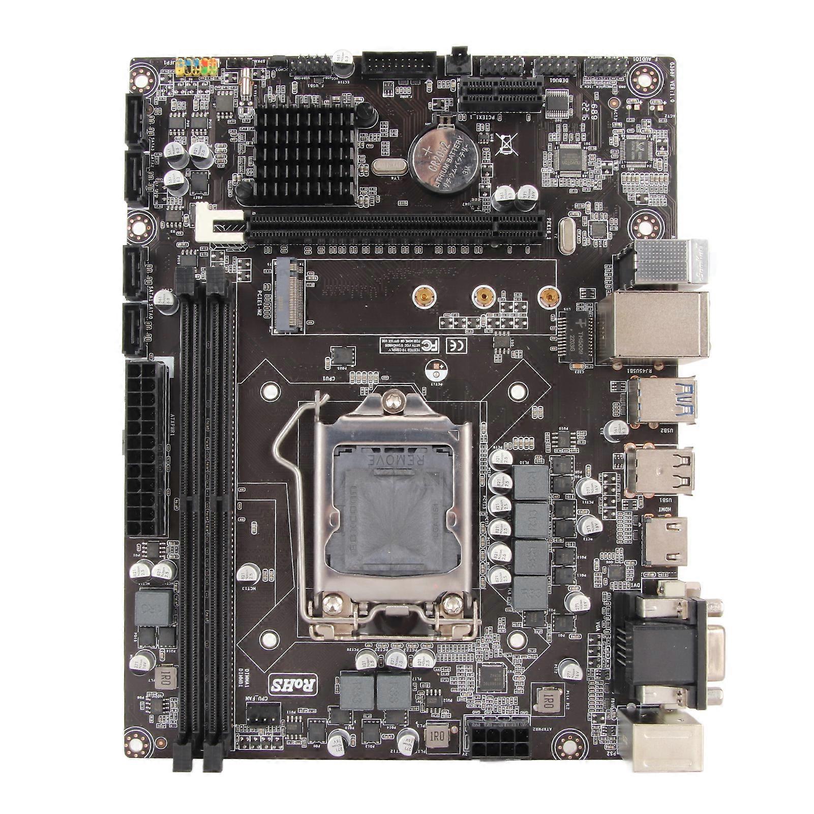 اللوحة الأم H310 LGA 1151 تدعم الجيل الثامن 9 لجسر Lvy للوحة الأم Intel Core LGA1151 Micro ATX DDR4