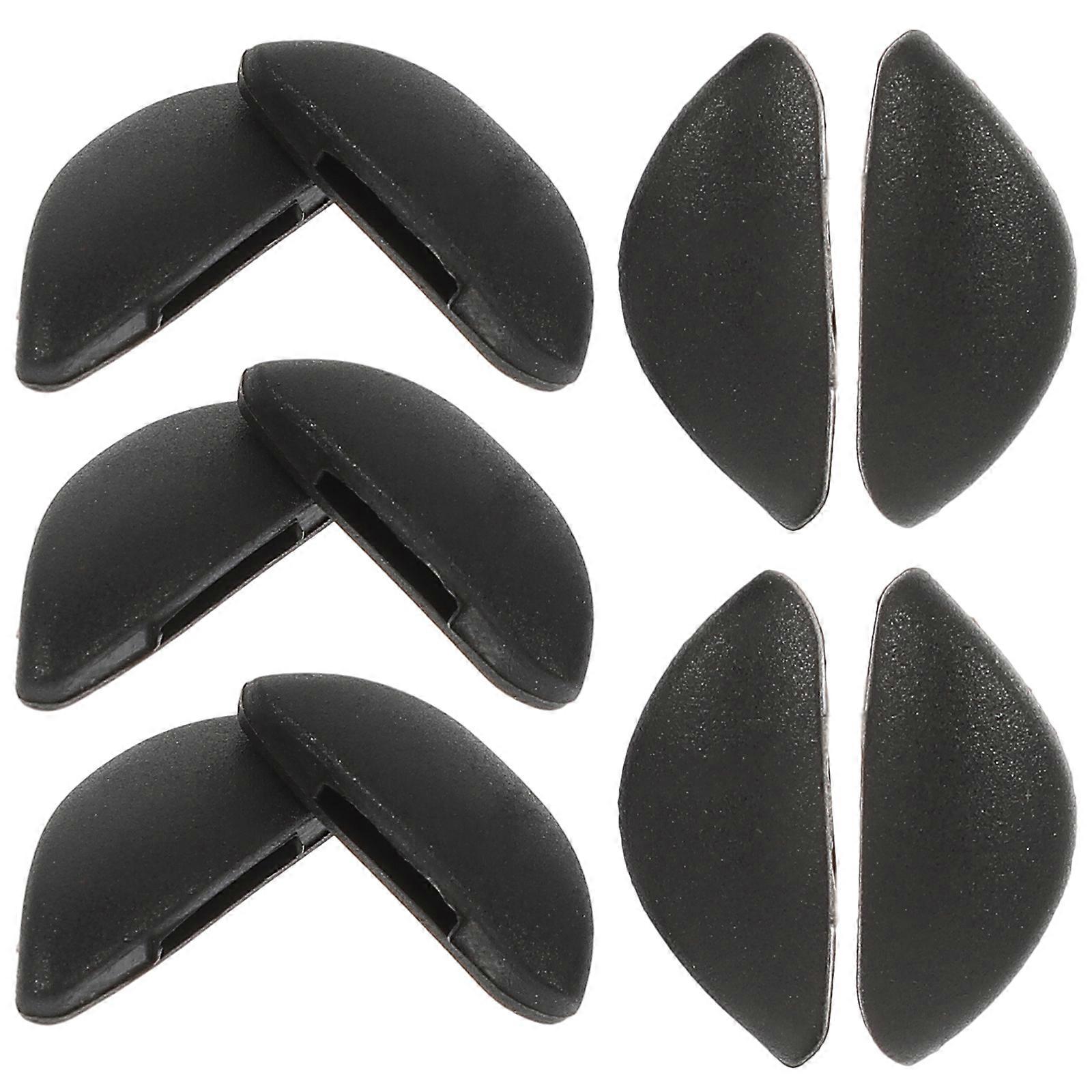 10 Pairs of Eyeglass Nose Pads Silicone Nose Pads for Glasses Anti-slip Glasses Nose Pads