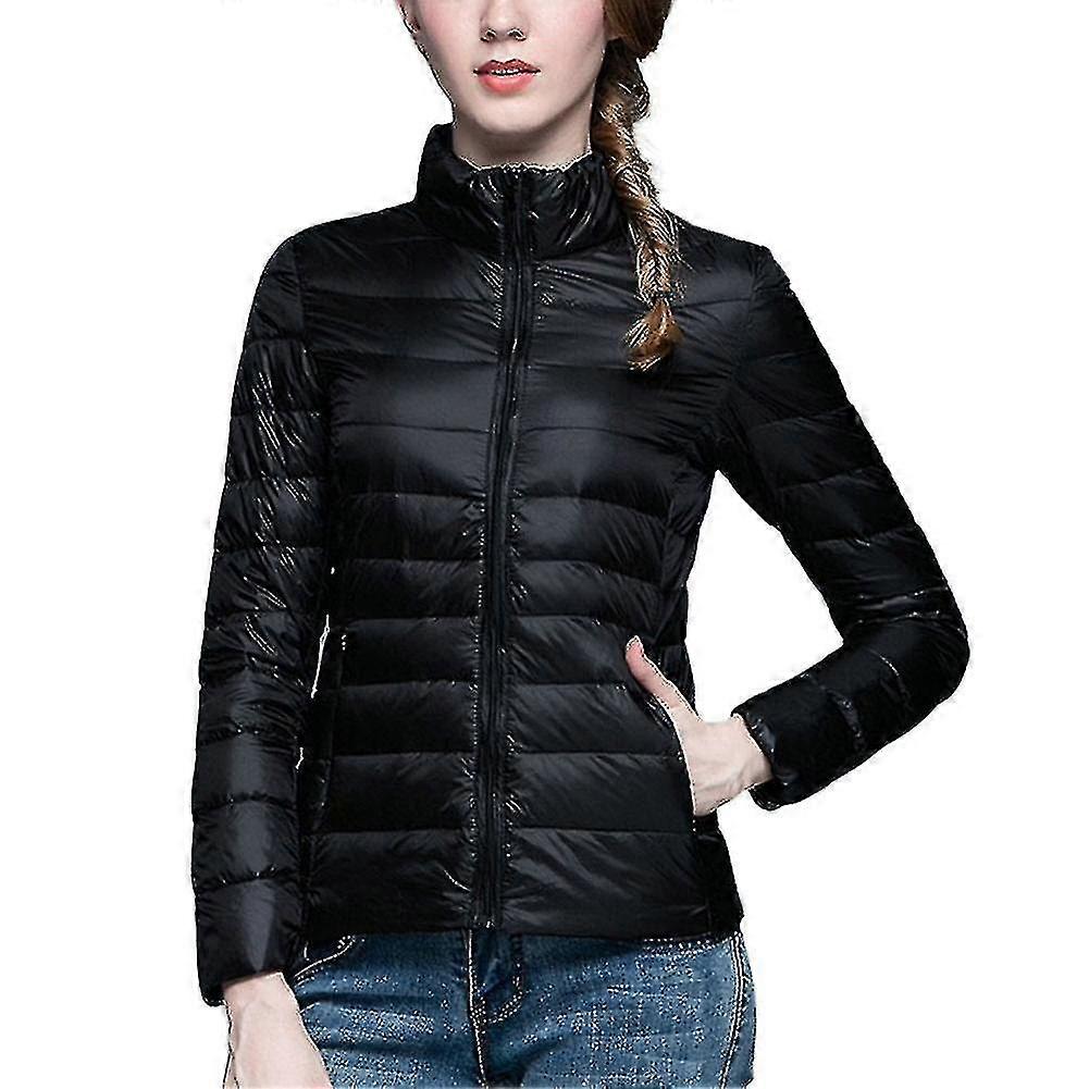 Women's Down Jacket Winter Standing Collar Short Paragraph Plus Size Coat