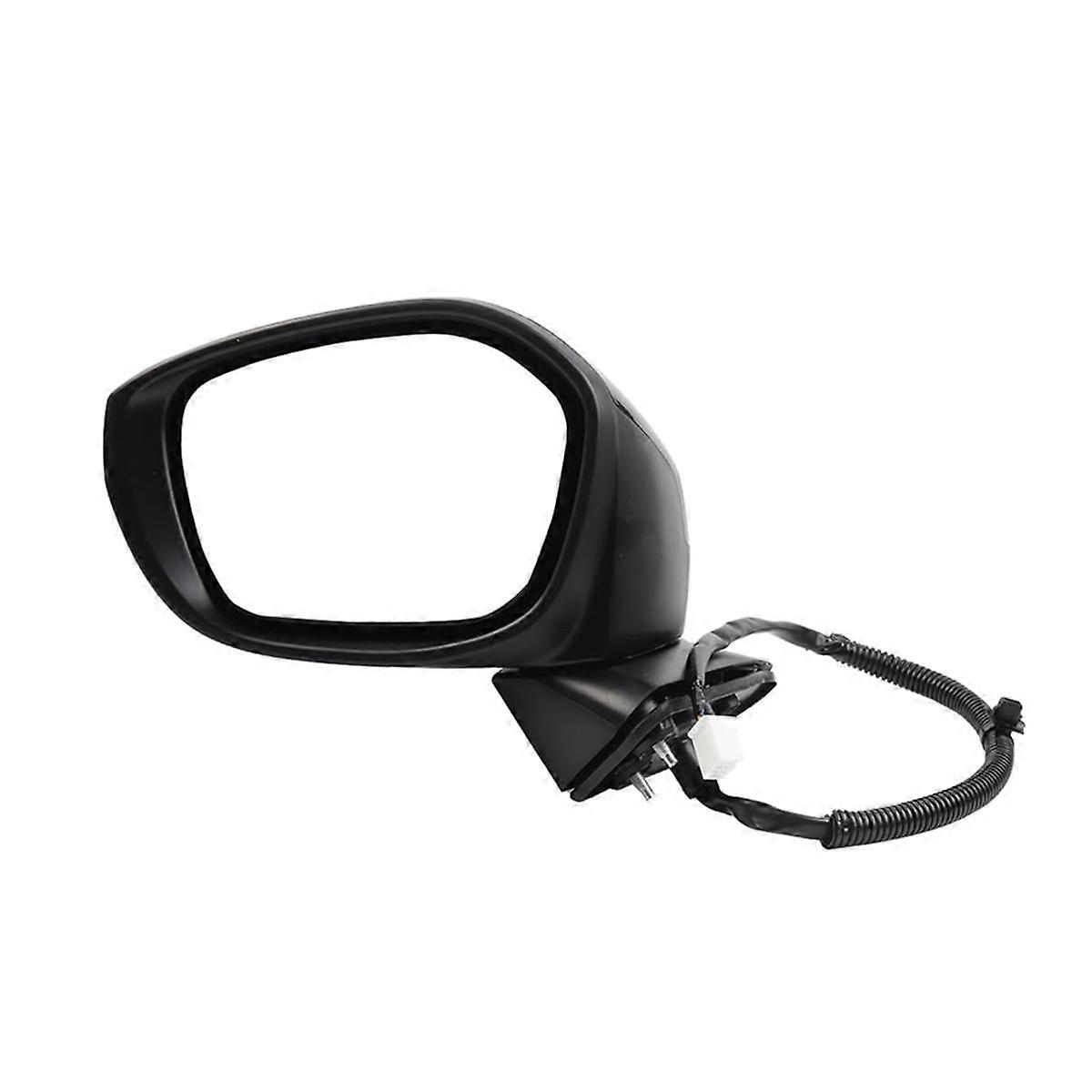 Side Mirror for 2022 2023 Sedan/Hatchback with Power Glass, Manual Folding, Replace HO1320350 (Left 3 Pin)