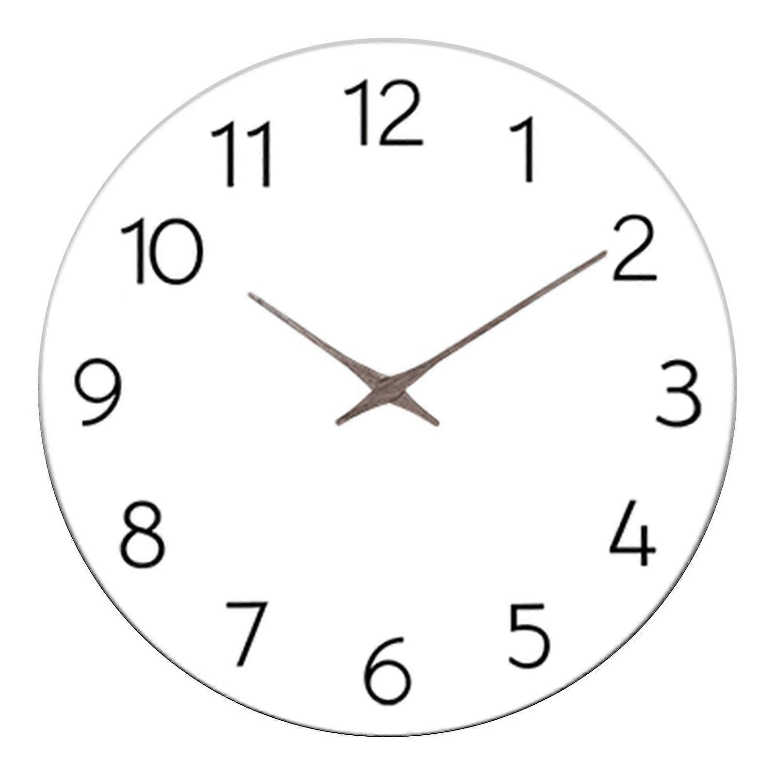 Nordic Style Fashion Simple Silent Wall Clocks For Home Decoration Clock Battery Operated Modern Design Timer Ornament