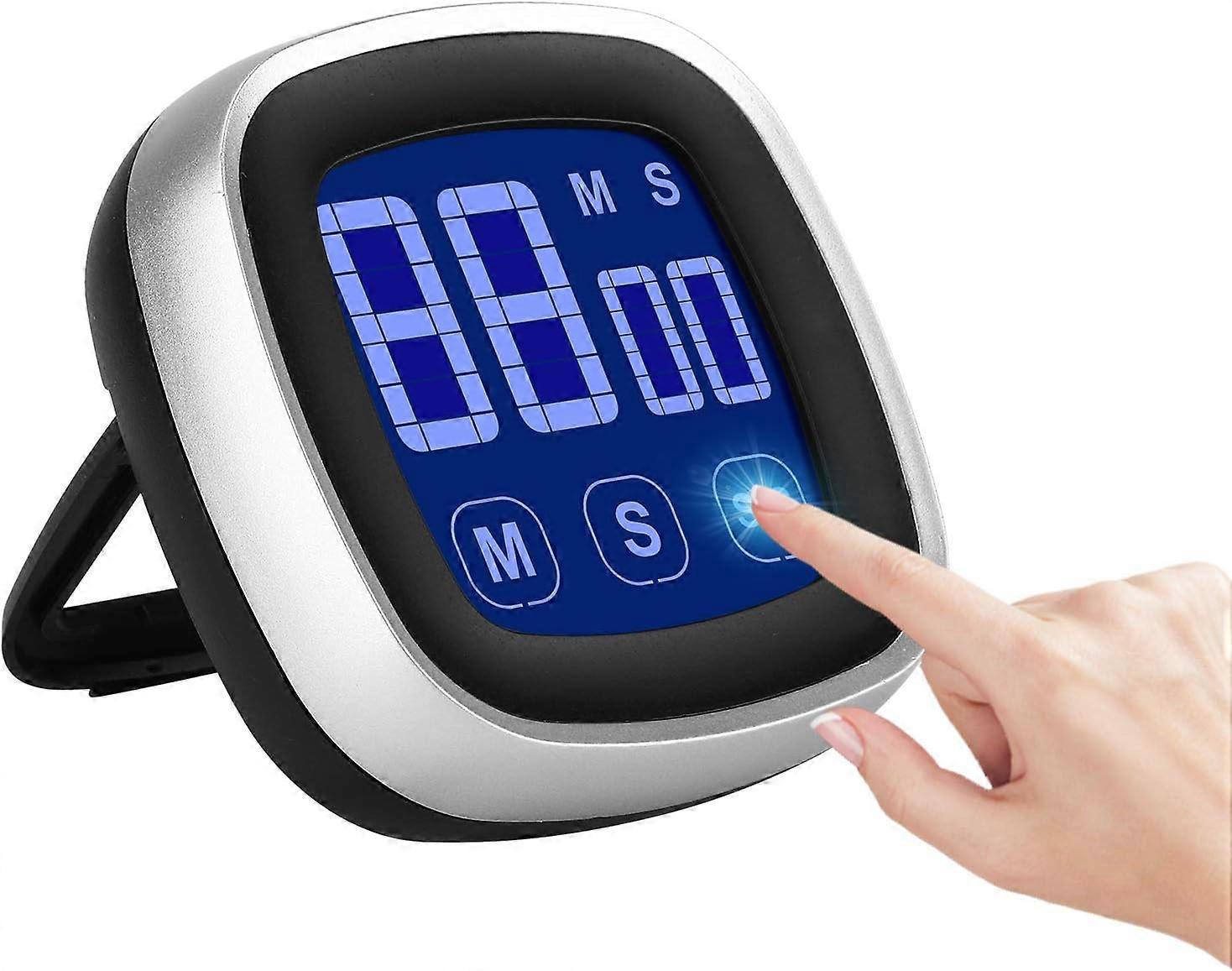 Digital Kitchen Cooking Timer with Countdown Stop Watches Timer,Magnetic Timer Clock with Loud Alarm and Large Backlight LED Display