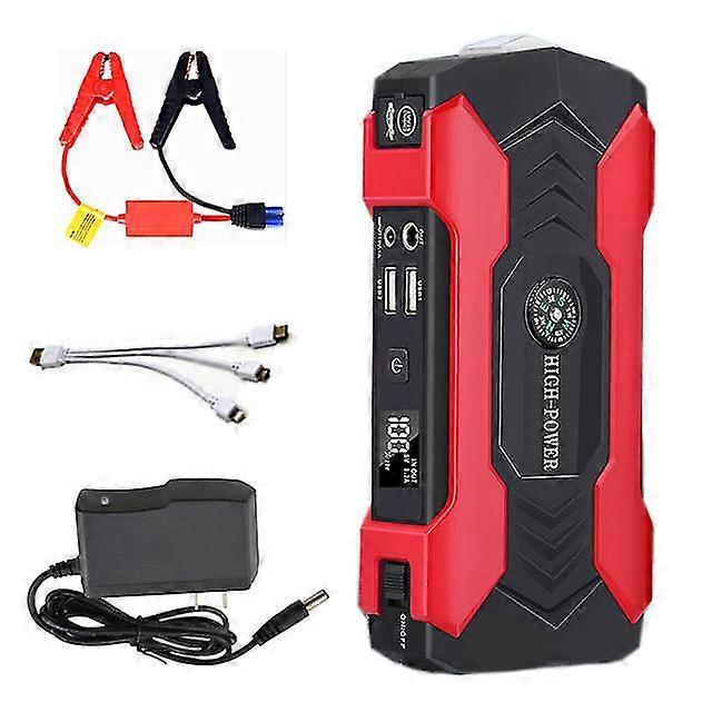28000mAh bilstarter Powerbank 200-600A 12V bærbar batterilader Auto Emergency Booster Startenhet Jump Start Device Jump Start