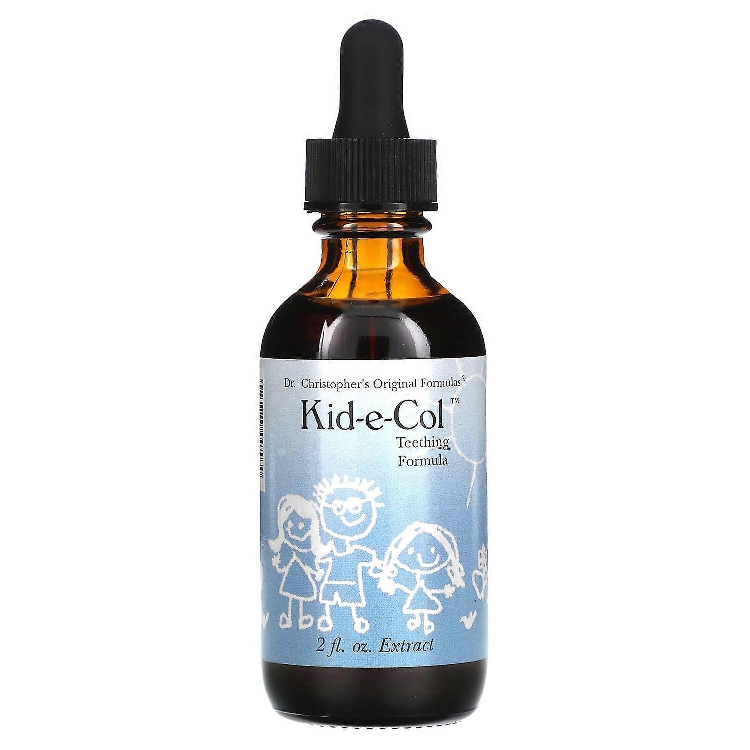 Christopher's Original Formulas, Kid-e-Col, Teething Formula, 2 fl oz