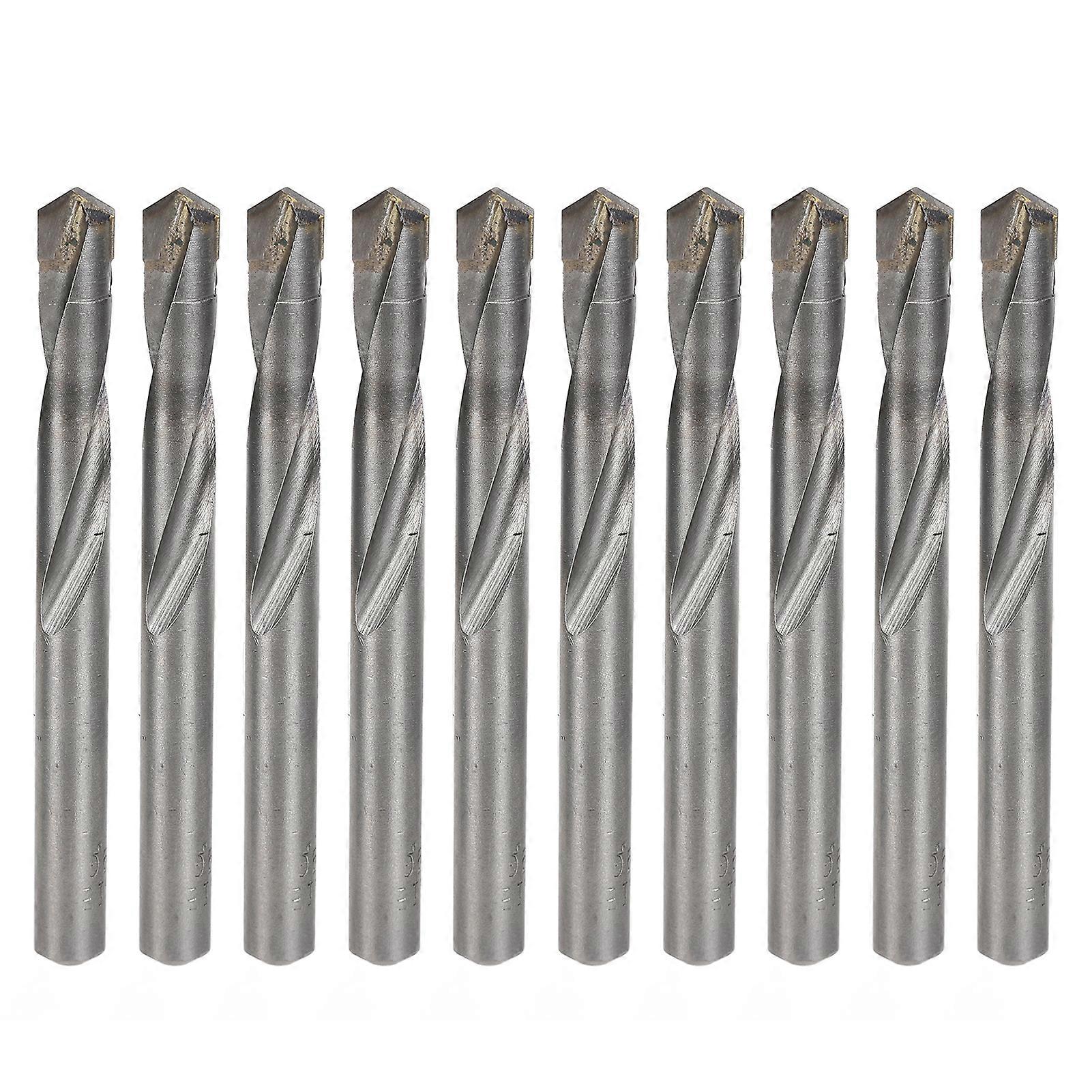 10 Stück gerader Schaft Spiralbohrer Wolframstahl Gravur Fräser für PCB CNC 9mm