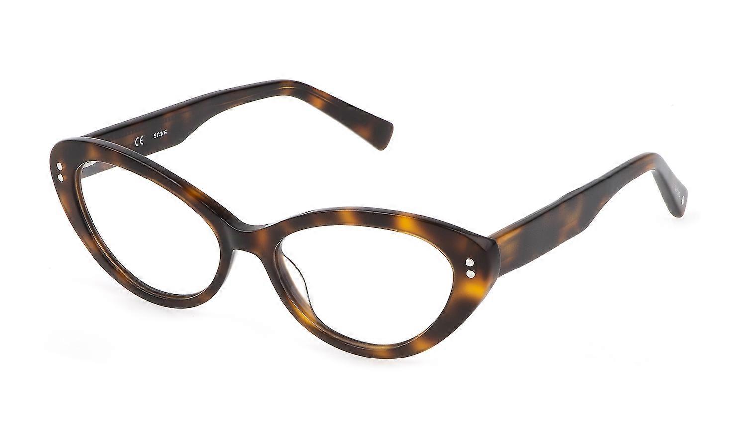 Oprawki okularów Sting VST422N 0778 AVANA GIALLO CHIARO LUCIDA 53/16/135 DAMSKA