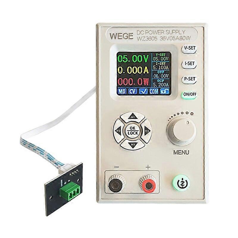 Anti-reverse Charging DC Power Supply Adjustable CNC DC Power Supply Mini Lab Bench Power Supply Auto Step-up& Step-down