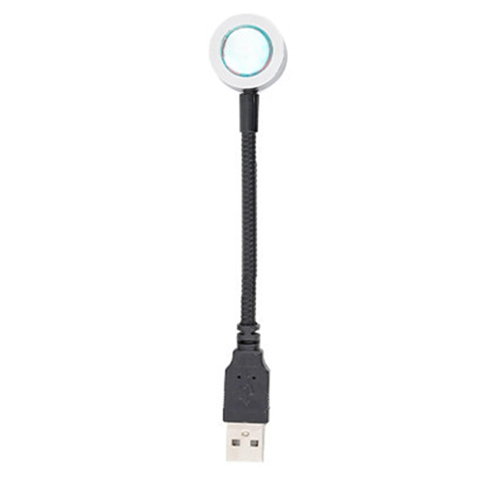 USB Plug-In Night Light with Hose 360  Rotating Multi-Uses Nightlight for Dormitory Bedroom