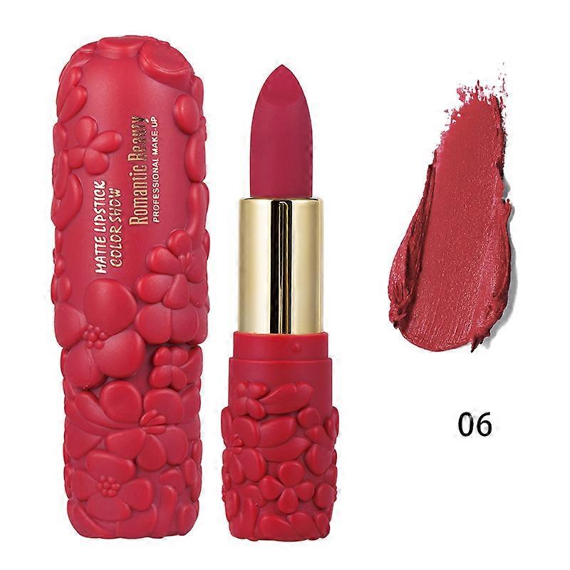 Velvet Lipstick Long Lasting Matte Effect Lipstick Not Easy to Stick Cup
