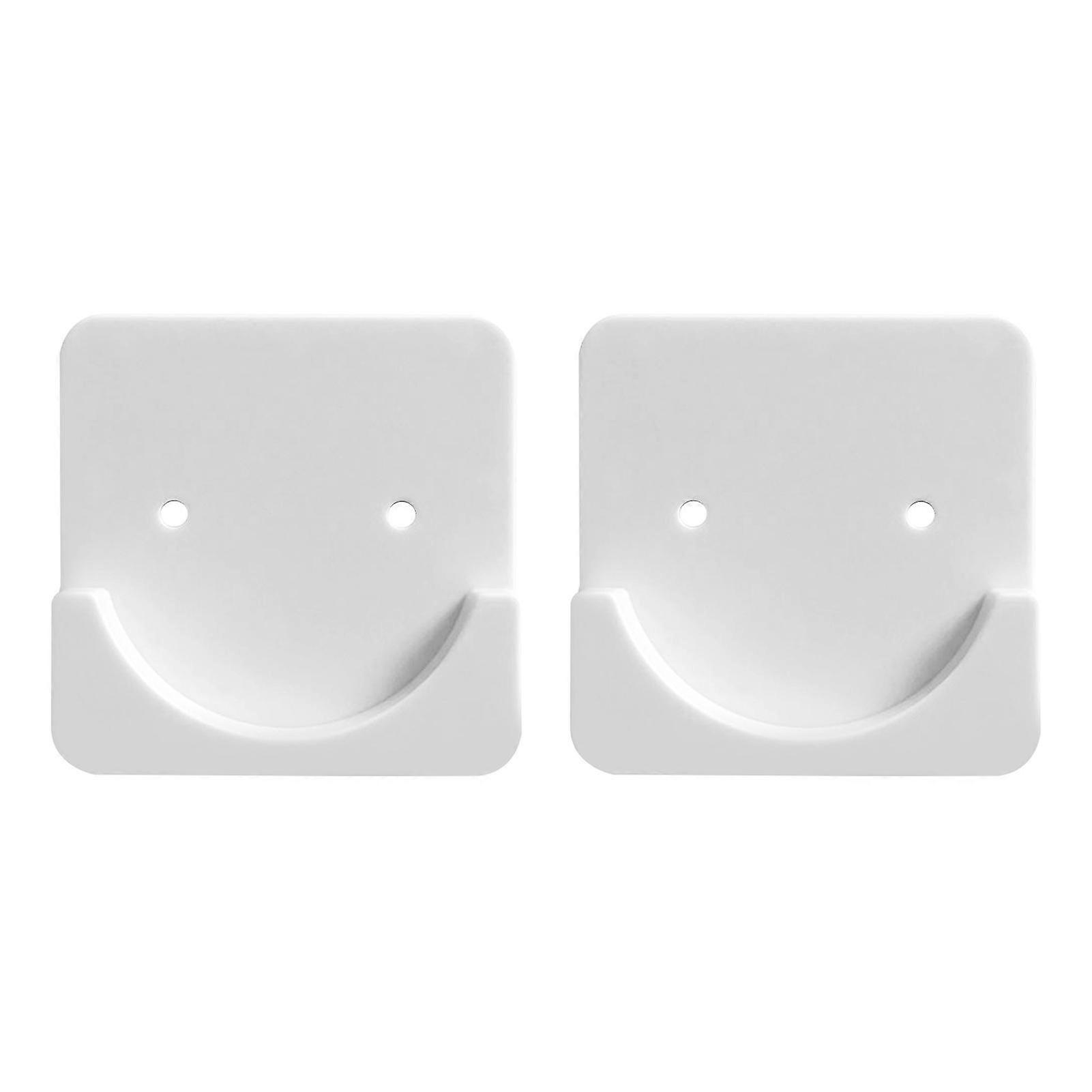 2pcs Bracket Holder Closet Pole Socket Practical Shower Curtain Rod