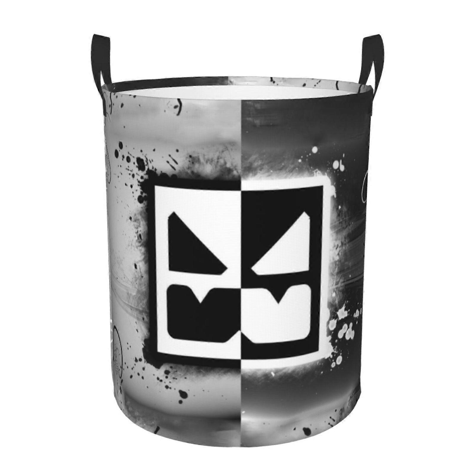 Geometrie Dash 3D Grafische Vlam Wasmand Brand Flame Kleding Hamster Opslag Met Handvat-SYS28560