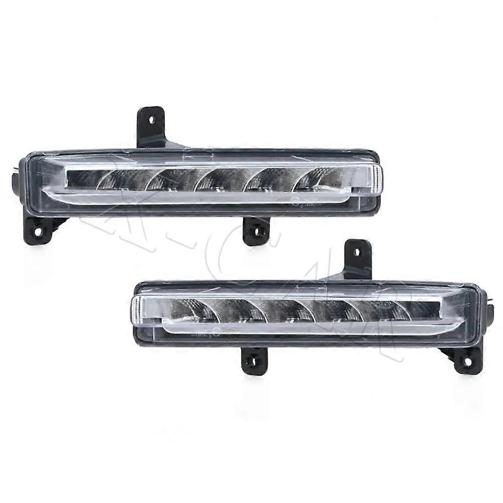 DRL Front Fog Light Left Right LED Daytime Running Lights Front LED DRL Fit For Chery Tiggo 4/Tiggo 5x For Car DRL Accessories
