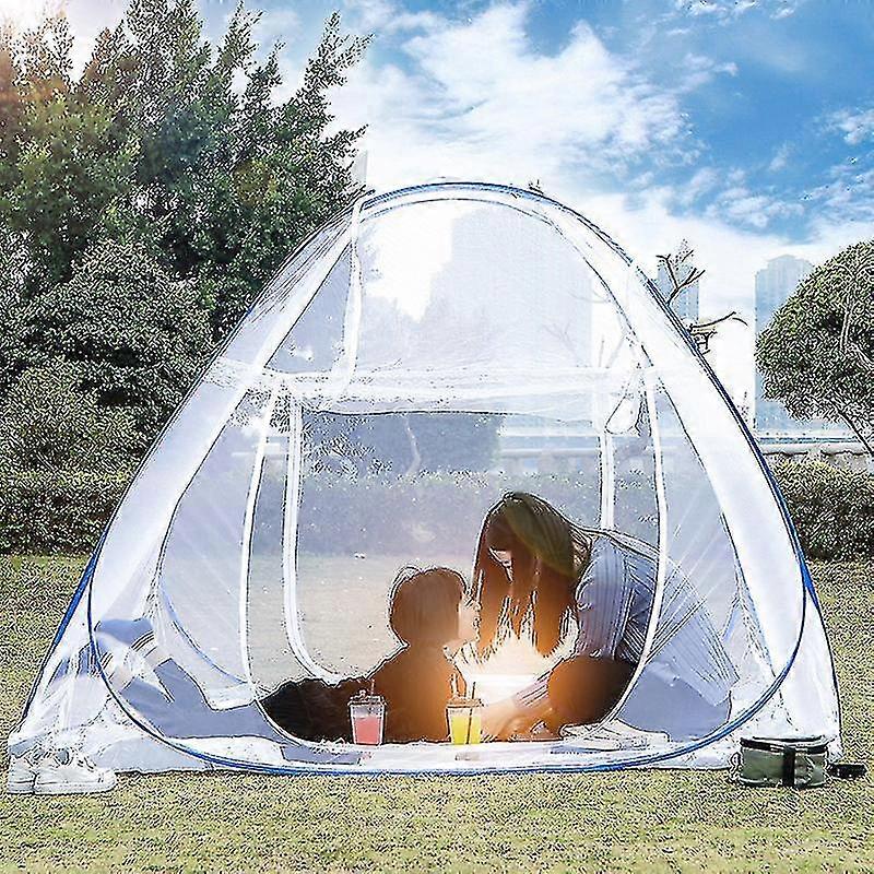 Moustiquaire Dme Pop-up Grandes Dimensions 200x180 Cm Mobile Pour Lit