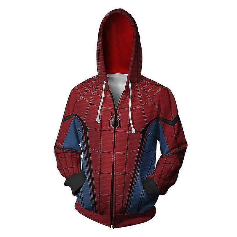 Kid Hoodie Spider Man 3d Hoodie Pullover Long Sleeve Sweatshirt For Boy Children