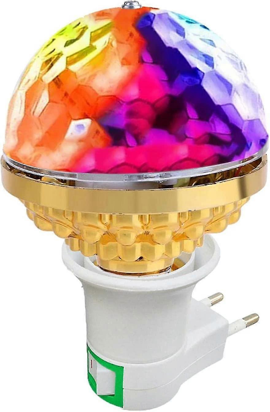Rotating Magic Ball Light | Led Mood Light For Disco Party | 360 Rotating Disco Light With Remote Control For Party/christmas/bar/club/d