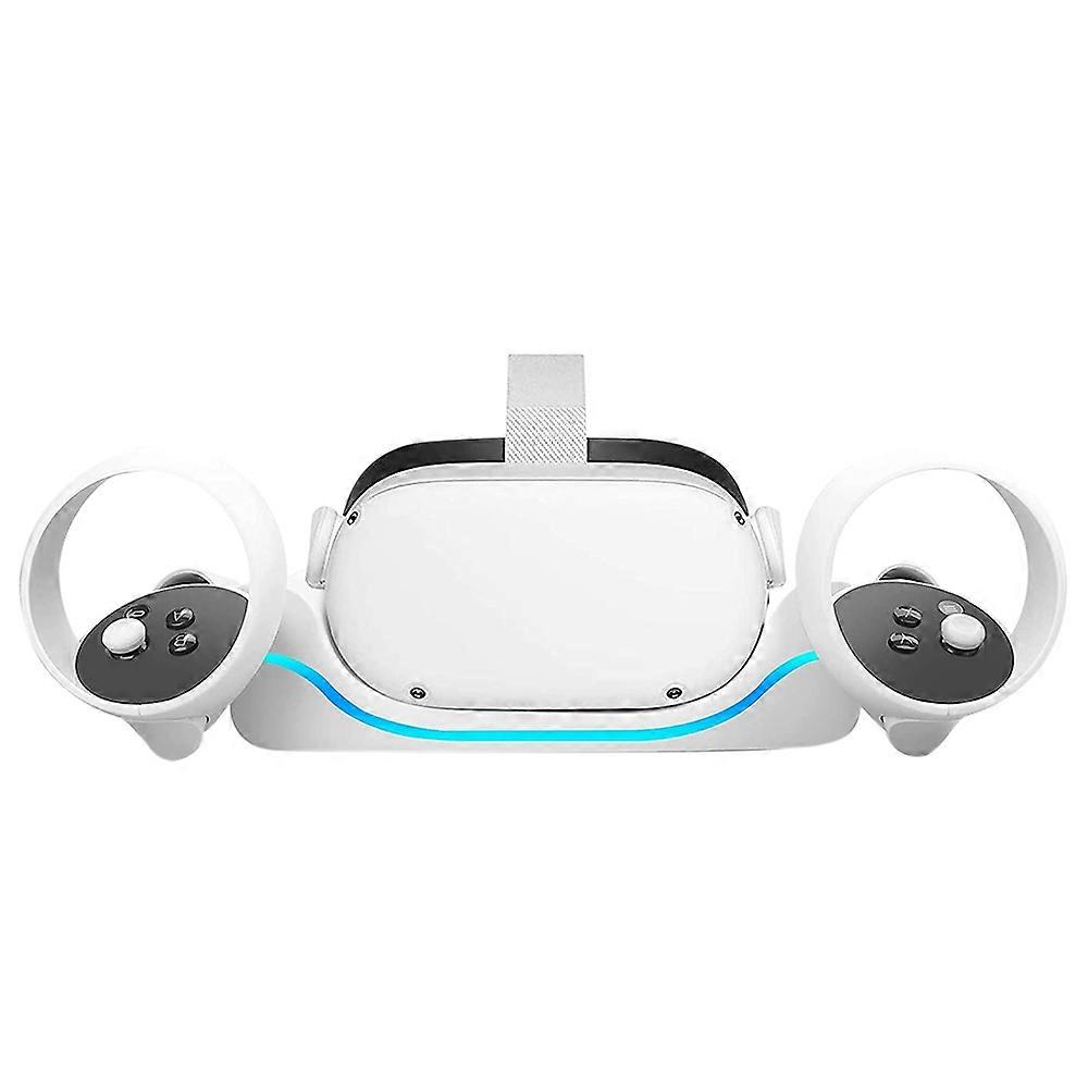 Support VR pour Oculus Quest 2 Station de charge Support mural Station de charge rapide avec station de charge rapide