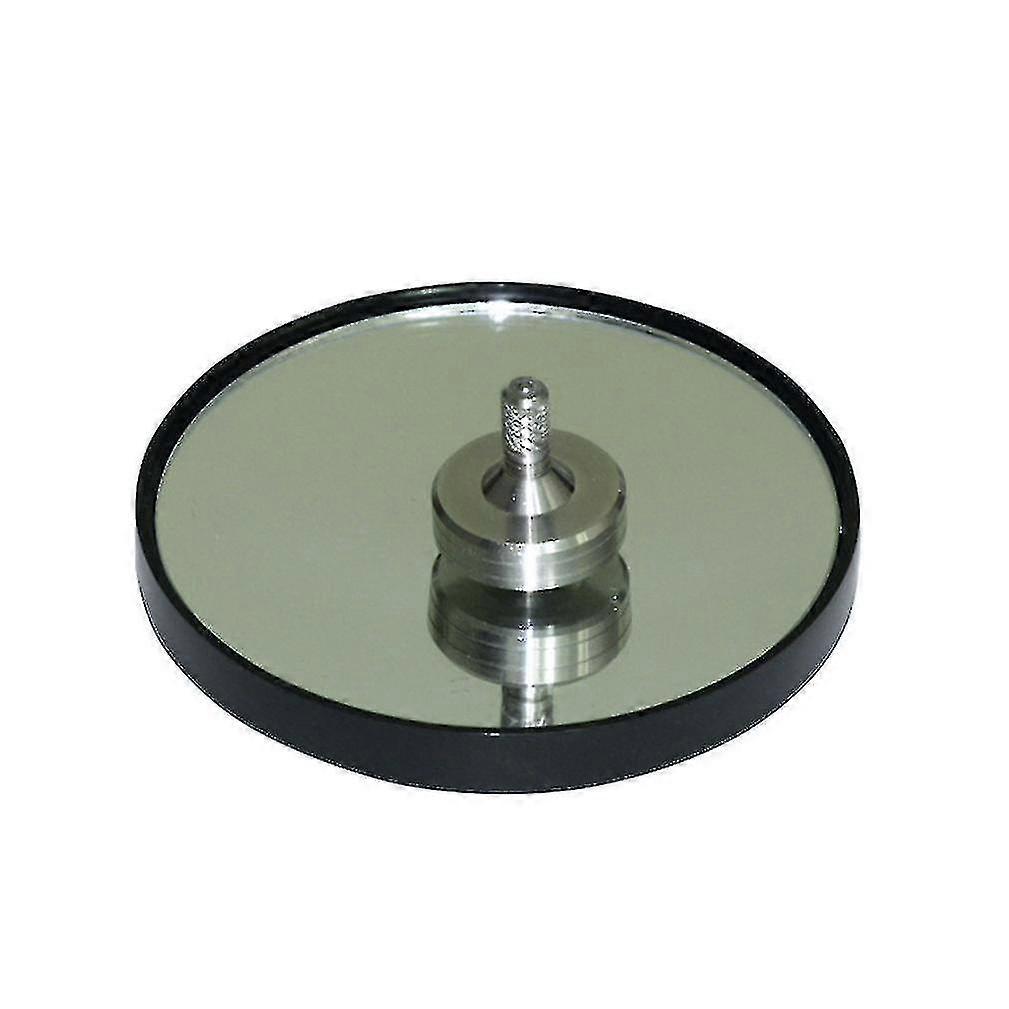 Spinning Base Micron-polished Hardened Tempered Silica Glass Spinning Tops Magical Props