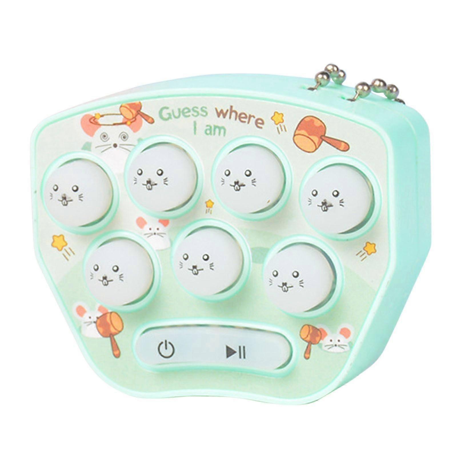 Hamster Fidget Squeeze Toy Simple Dimple Cartoon Beat Machine Mini Game Machine Antistress Gift