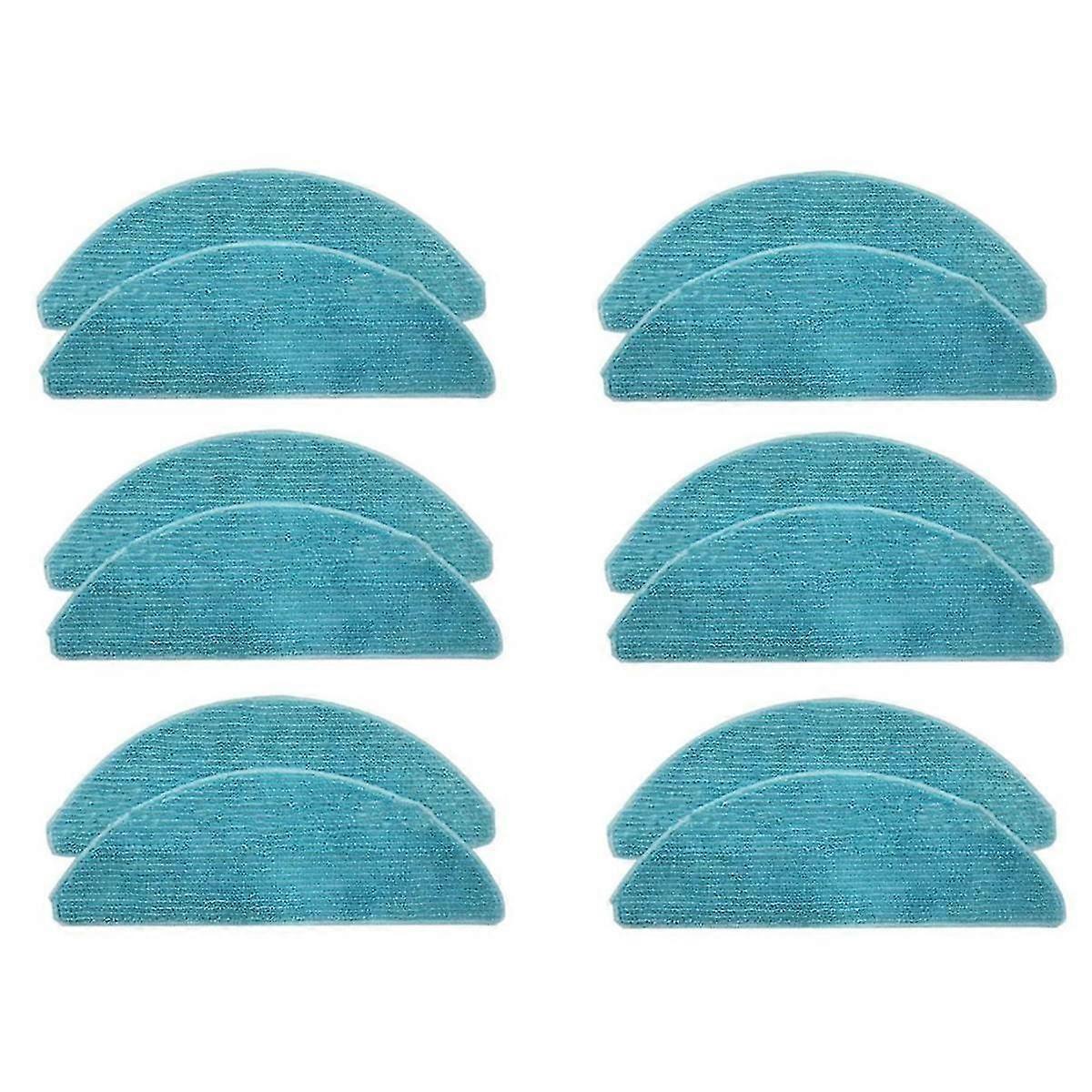 12stk For 7490 Evig / 7490 Evig X-treme Bytt reservedeler Støvsuger Mopp kluter