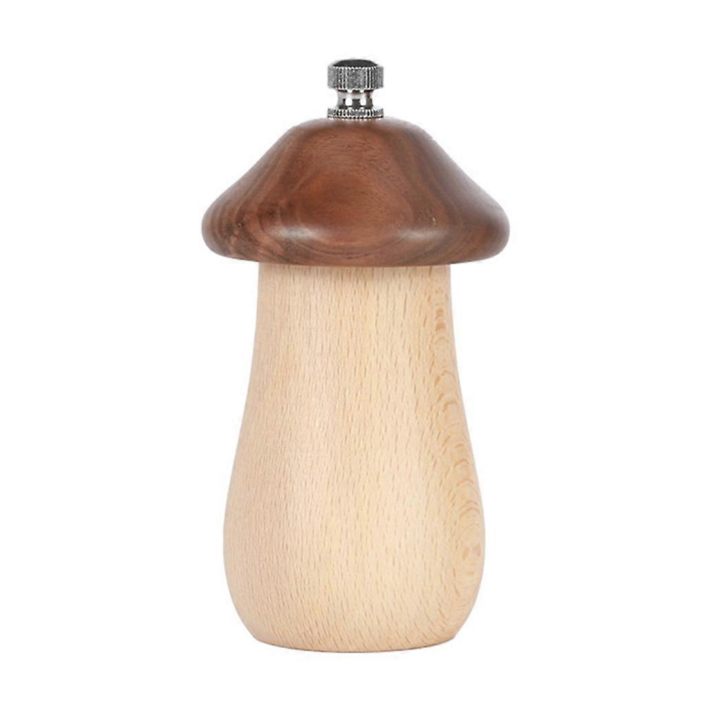 Cute Mushroom Shape Manual Grinding Pepper Salt Mill Grinder Durable KitchenTool