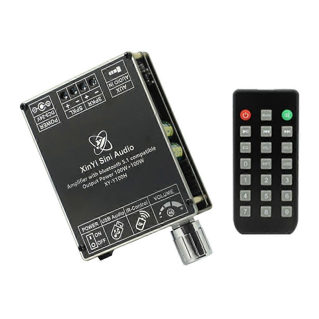 Digital Power AMP Board 2x100W XY-Y100H Power Amplifier Module with Remote