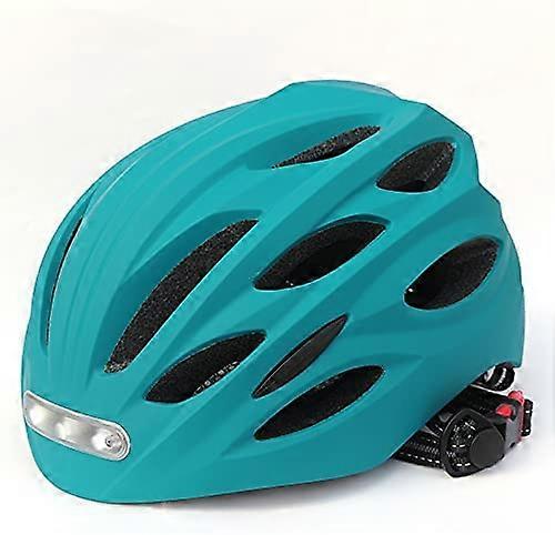 خوذة الدراجة الكبار مع المصباح الأمامي والخلفي ، خوذة دراجة خوذات ركوب الدراجات خفيفة الوزن للتزلج على الطريق الجبلي الدراجة ، USB قابلة للشحن ، Adjusta