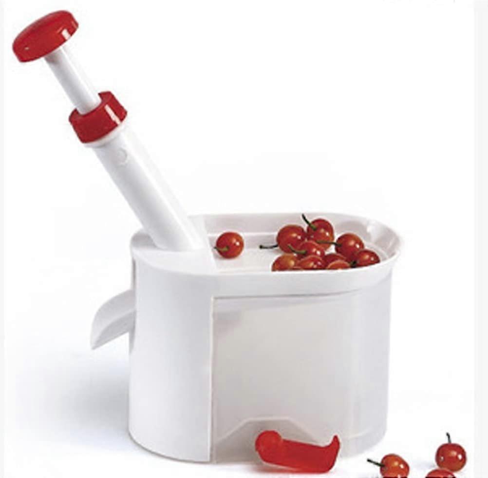 Cherry and Fruit Pitter Creative Kitchen Tool for Cherry Grape Grain Olive Easy and Quick Prick Cherry Pit Extractor