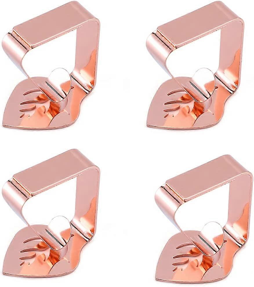 Tablecloth Weights,4 Pcs Stainless Steel Tablecloth Weights with Clips
