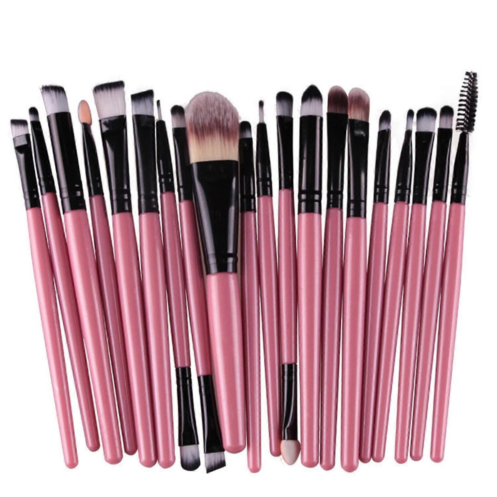 20 pcs Makeup Brush Set Tools, Make-up Toiletry Kit Wool Make Up Brush Set