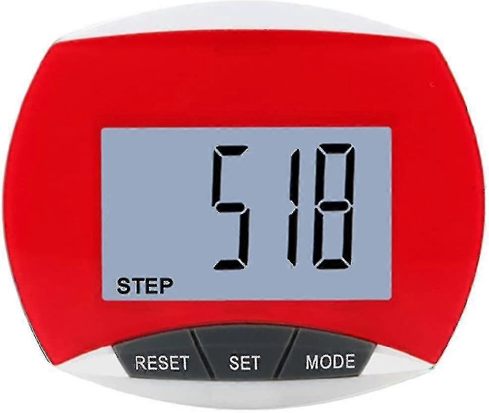 Simple Walking Pedometer With Belt Clip Without App. Digital Step Counter. Lcd