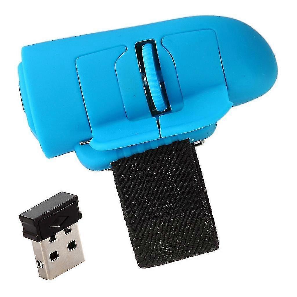 2.4g Wireless Usb Finger Mouse Optical Handheld Mice For Laptop Pc