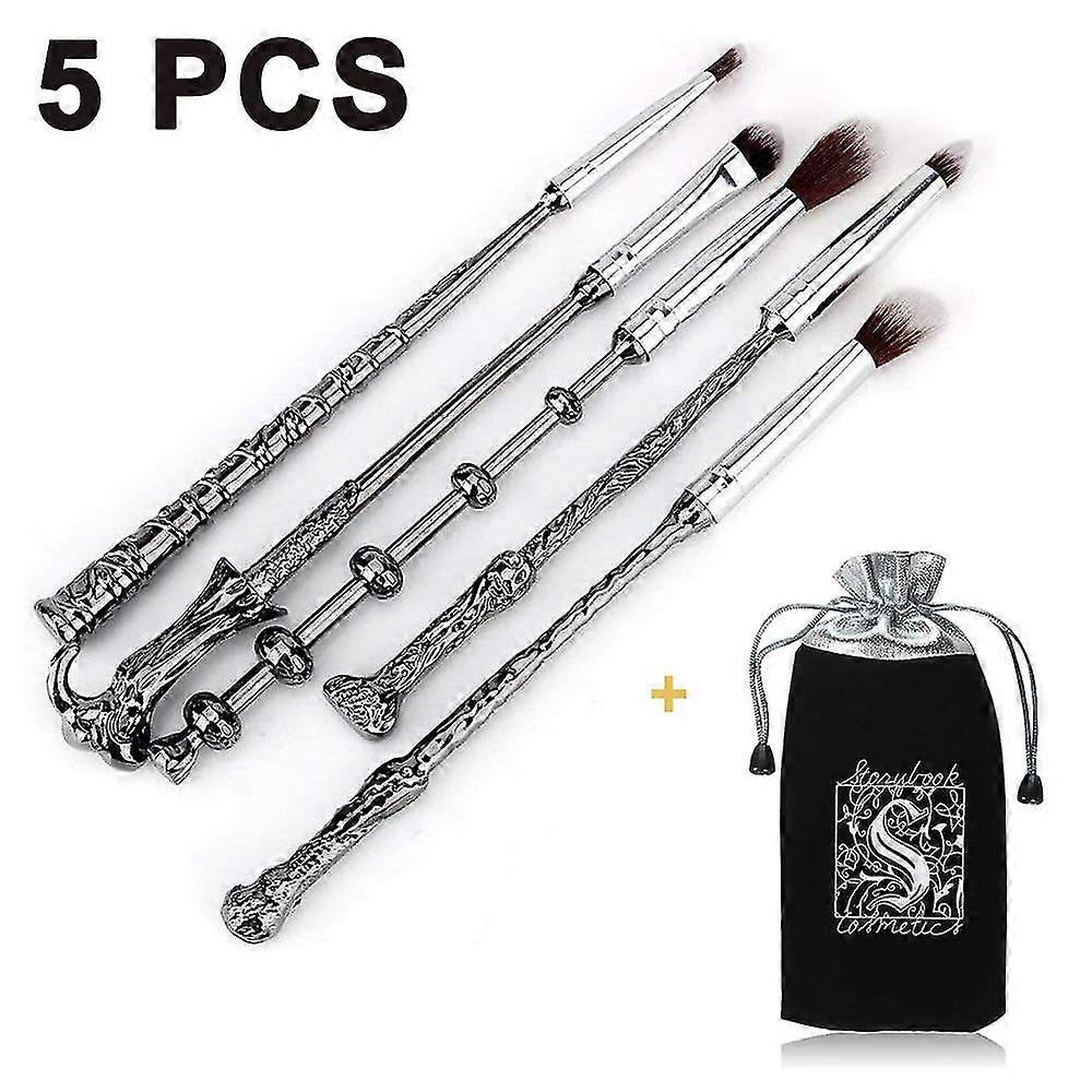 5-piece Set Make-up Brushes Wizard Wands Magic Eye Shadow Eyeliner Blending Pencil Lip Brush Beauty Tools
