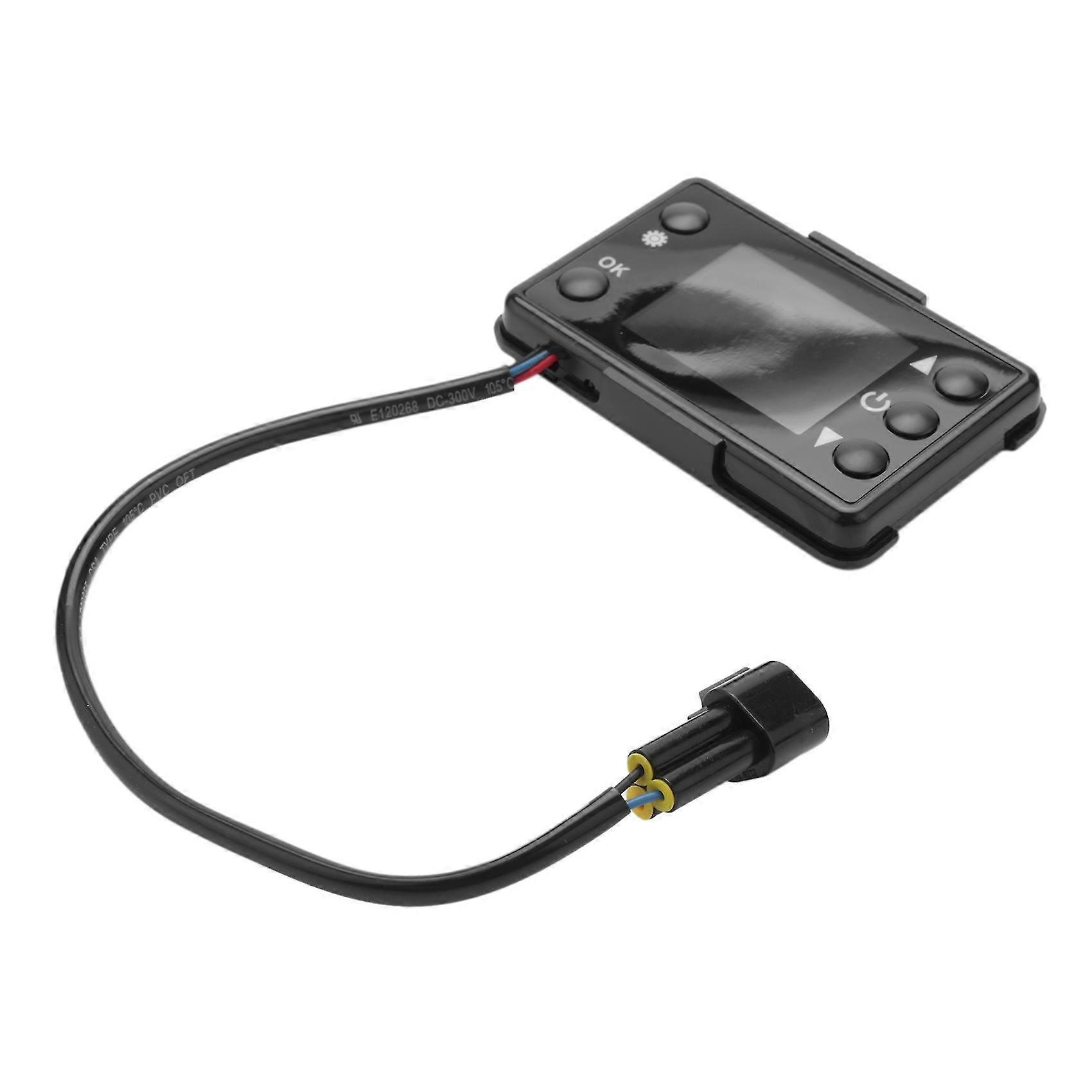 12v/24v 3/5kw Lcd Monitor Parking Heater Switch Car Heating Device Controller Universal For Car Tra