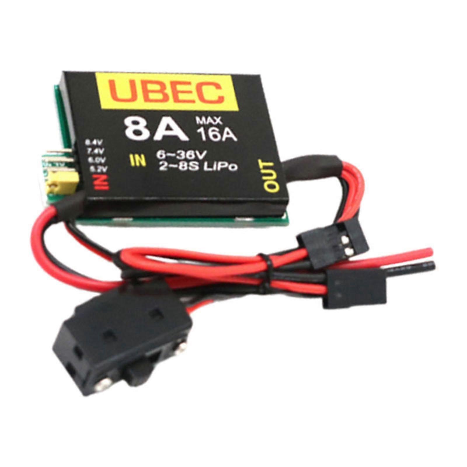 Ubec Module DIY Servo Separate Power Supply Upgrade Parts for RC Plane Truck 8A