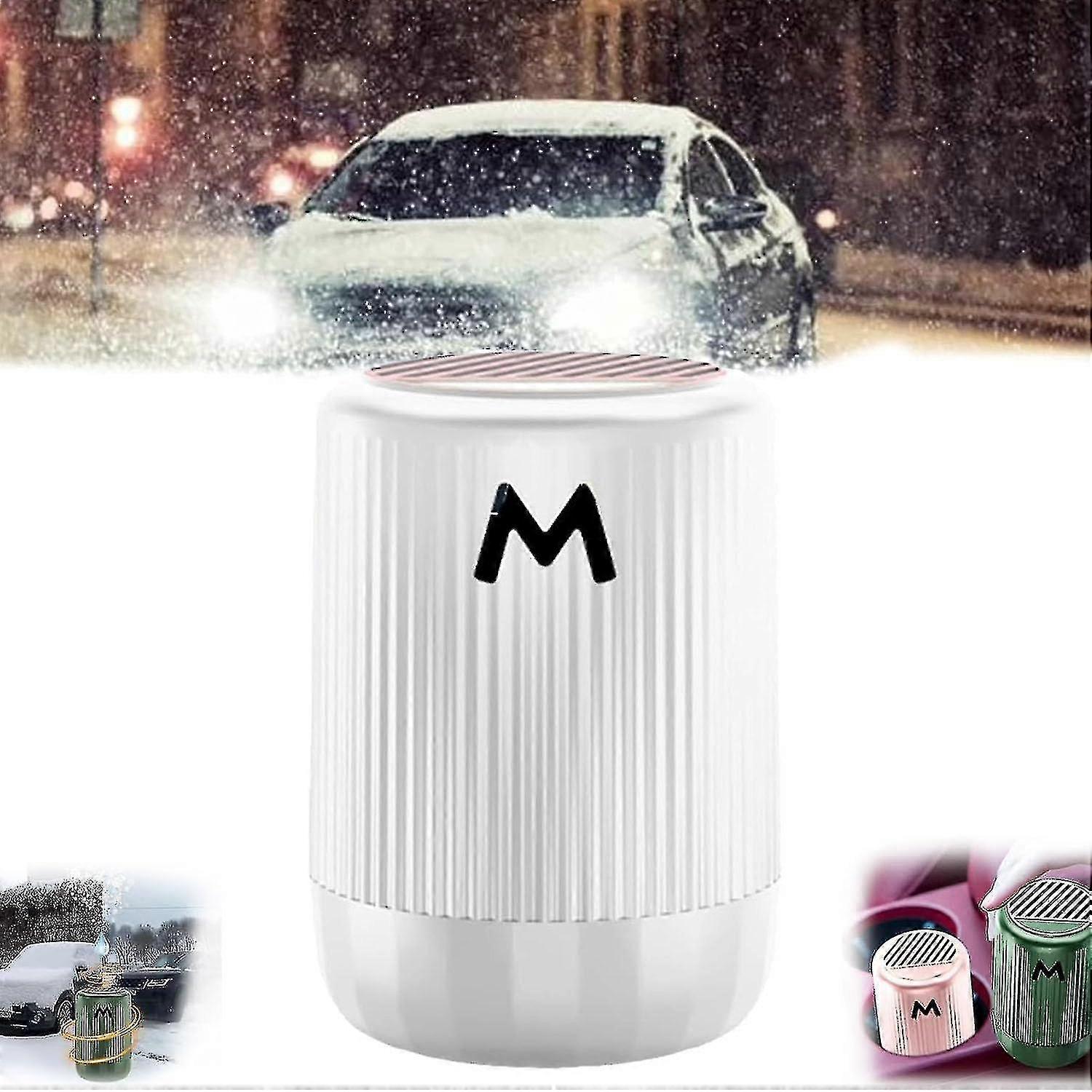 Vehicle Microwave Molecular Deicing Instrument,portable Vehicle-mounted Microwave Powerful Deicer, Solid Aromatherapy Deicing Cup