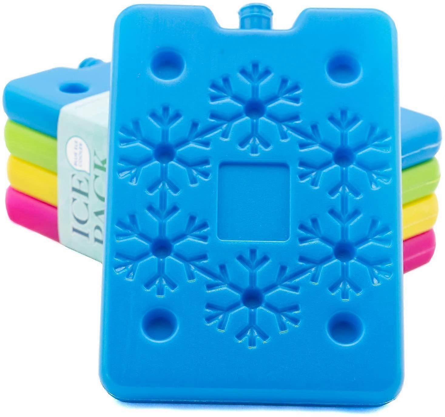 Ice Pack For Lunch Box And Cooler, Reusable And Long Lasting, Set Of 4