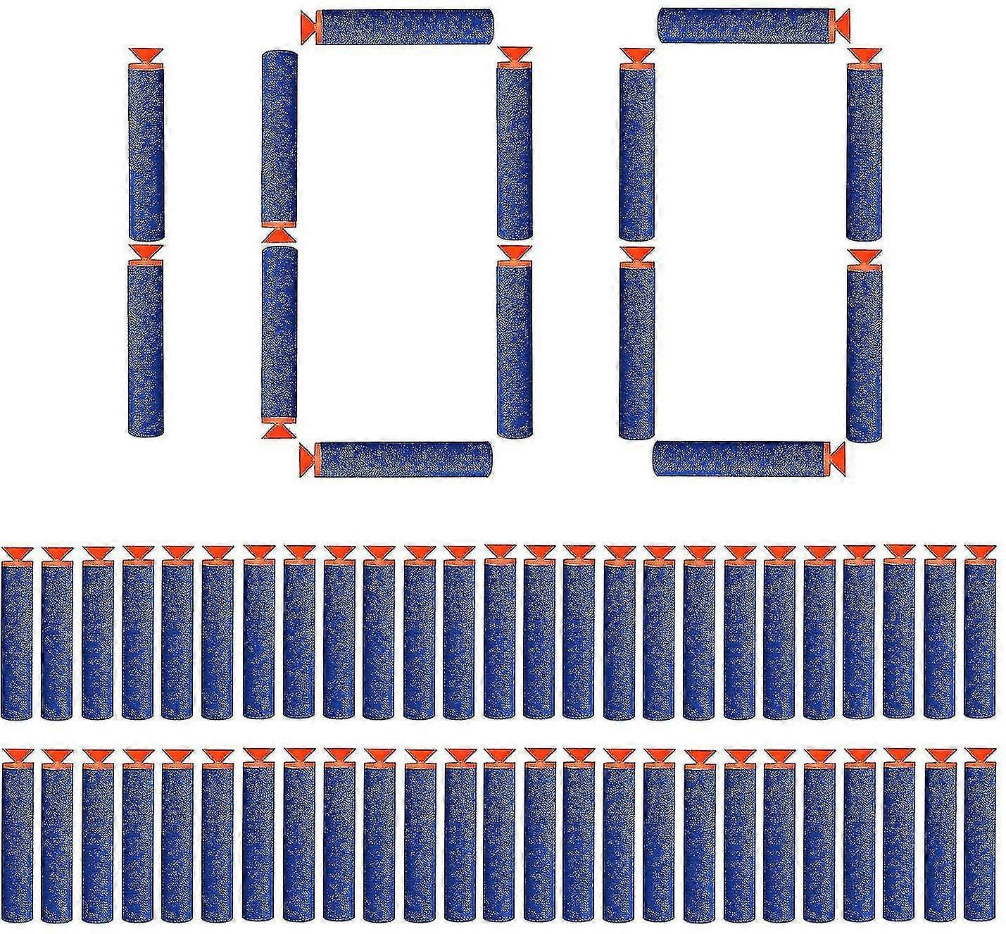 100pcs 7.2cm zuignap pijlen