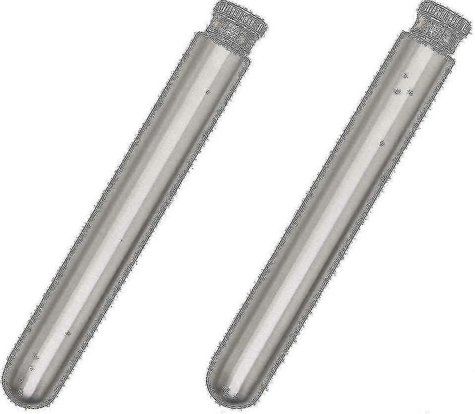 Stainless Steel Tube Flask - Hip Flask Alcohol Container for Camping and Traveling