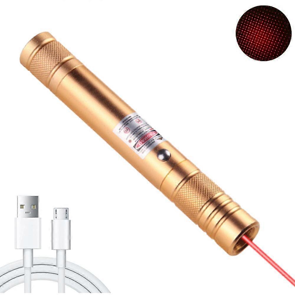 KXJ-Long Range High Power Tactical Red Dot Light Presentation Pointer USB Rechar ~-6