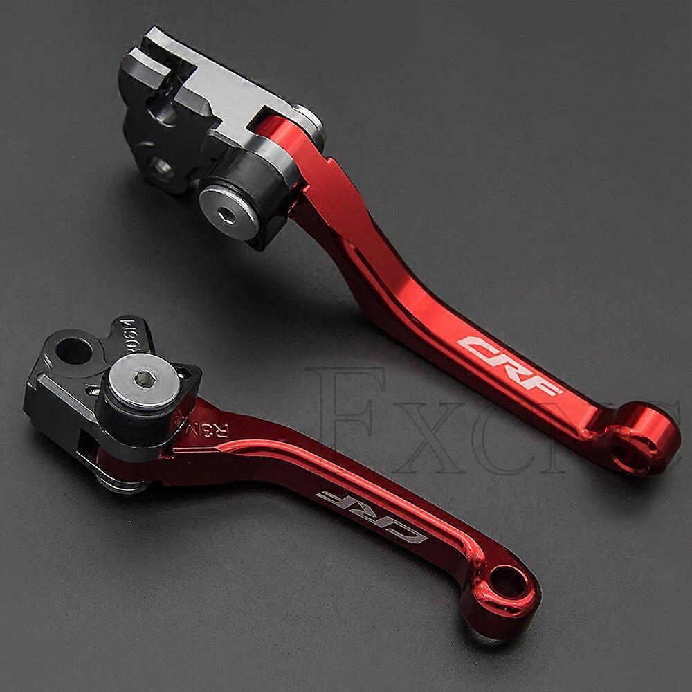 For HONDA CRF250R 2004 2005 2006 Dirt Bike CNC Brake Clutch Levers Motorcoss Handlebar grips handle bar cover CRF 250R CRF 250 R