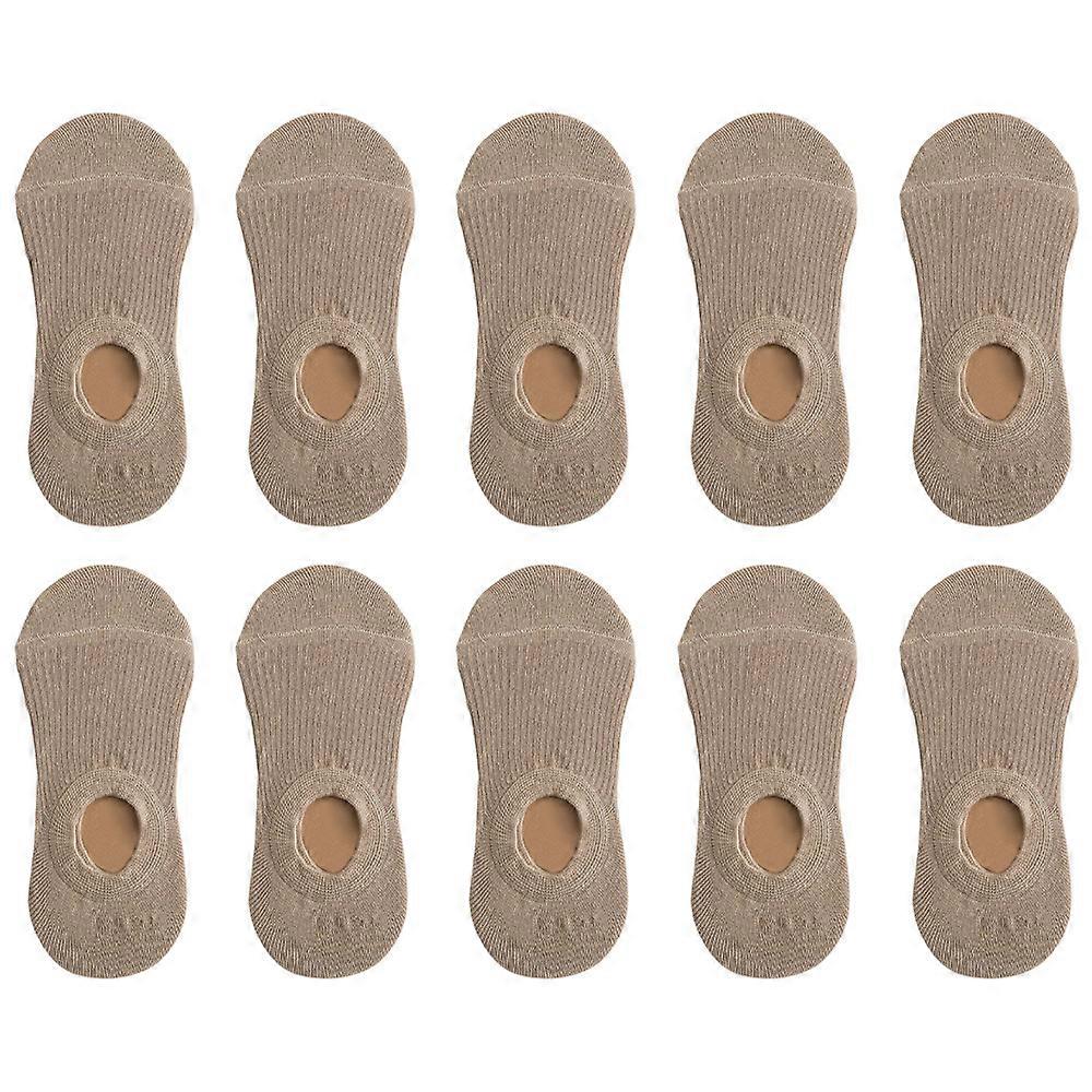 10 Pairs Ankle Socks Women'S Thin Running Low Cut Short Socks, Solid Color Casual Socks White