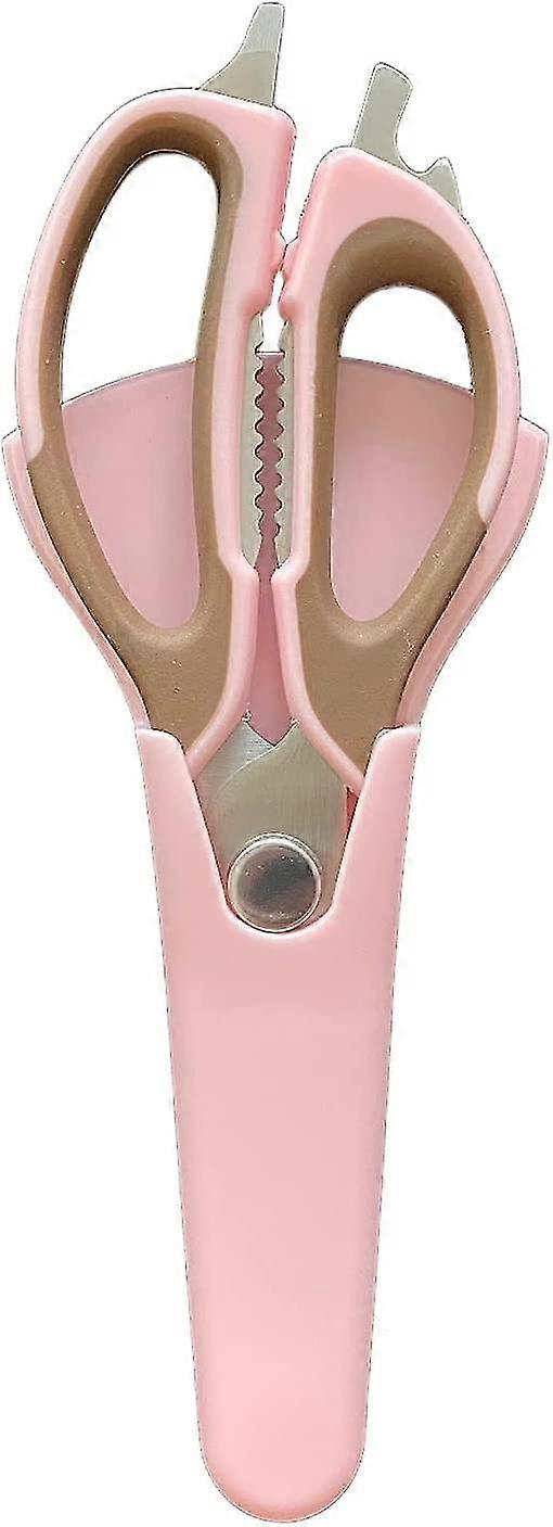 Multi-purpose Kitchen Scissors With Sharp Blades Stainless Steel New All-purpose With Blade Cover
