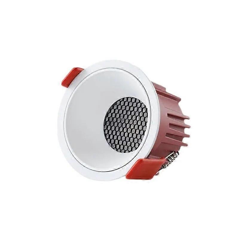 Spot LED COB encastré ultra-mince, IRC élevé, antireflet, en aluminium, à intensité variable, couleur or rose et argent